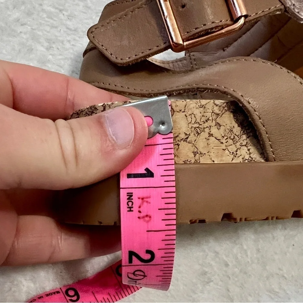 CAT/Caterpillar Mystic Rose Gold Metallic Sandal - Size 7